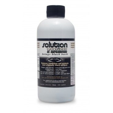 Solution Finish Black Plastic & Vinyl Restorer – produkt do renowacji tworzyw sztucznych 336g