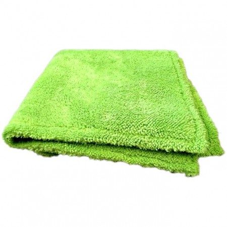 MONSTER SHINE XTRA FINE GREEN 40X40 CM 600GSM - ULTRA DELIKATNA MIKROFIBRA