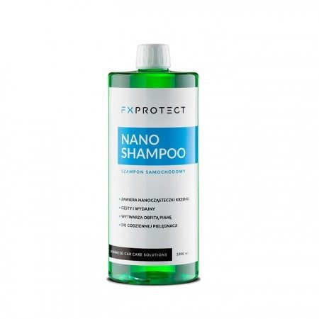 FX PROTECT Nano Shampoo 1L pielęgnuje powłoki oraz woski, neutralne pH