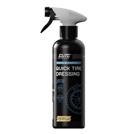 Quick Tire Dressing 500ml ELITE Detailer - dressing do opon o świetnym zapachu gumy balonowej