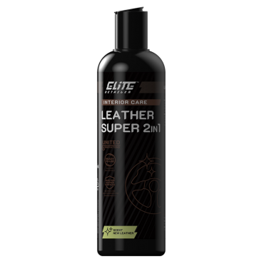 Leather Super 2in1 500ml ELITE Detailer - środek do czyszczenia i konserwacji skóry samochodowej