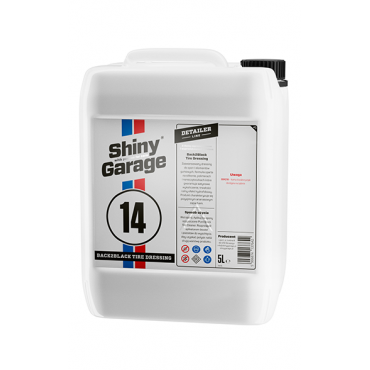 Shiny Garage Back2Black Polymer Tire Dressing 5L