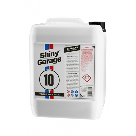 Yellow Snow Foam 5L Shiny Garage - piana o zapachu bananowym