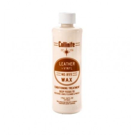 COLLINITE 855 Leather and Vinyl Wax 473ml