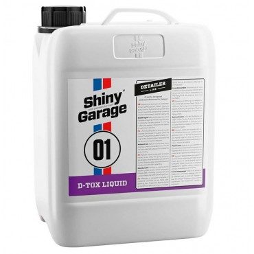 Shiny Garage D-Tox Liquid - deironizer, usuwa metaliczne zanieczyszczenia 5L